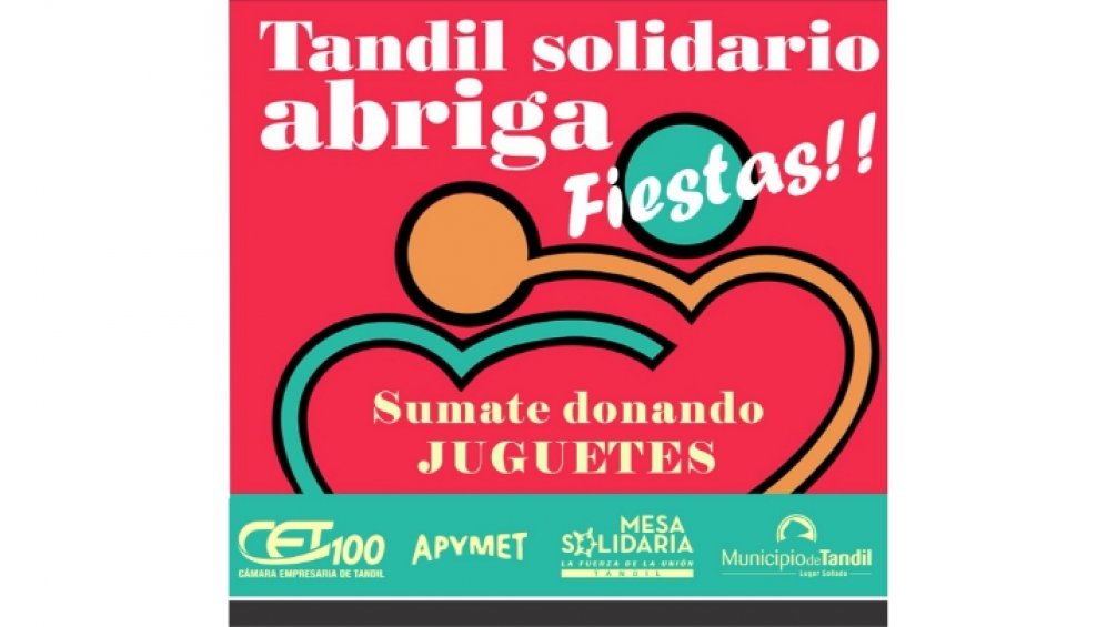 Comenzó la edición especial del Programa  "Tandil Solidario Abriga Fiestas"